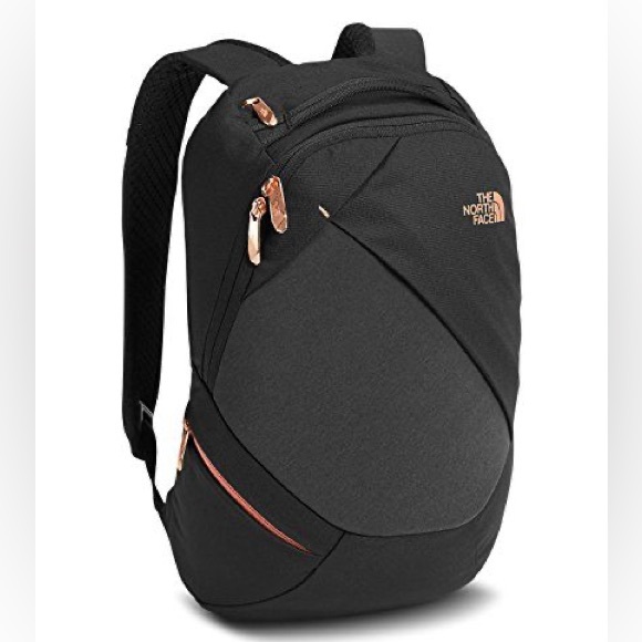 The North Face Handbags - 🩷THE NORTH FACE ELECTRA BACKPACK HEATHER BLACK CORAL BAG SCHOOL GYM TRAVEL